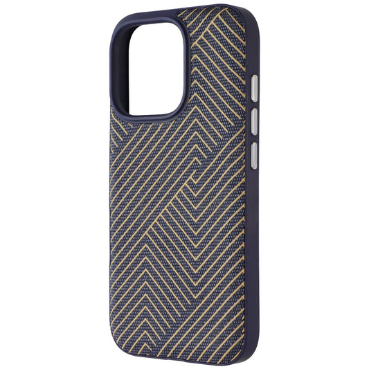 ZAGG London Snap Series Case for Apple iPhone 16 Pro - Navy Blue / Gold Cell Phone - Cases, Covers & Skins Zagg - Simple Cell Bulk Wholesale Pricing - USA Seller