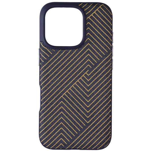 ZAGG London Snap Series Case for Apple iPhone 16 Pro - Navy Blue / Gold Cell Phone - Cases, Covers & Skins Zagg - Simple Cell Bulk Wholesale Pricing - USA Seller