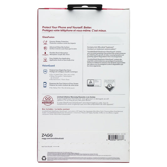 ZAGG Invisible Shield GlassFusion VisionGuard+ Glass for Galaxy S21 Ultra 5G
