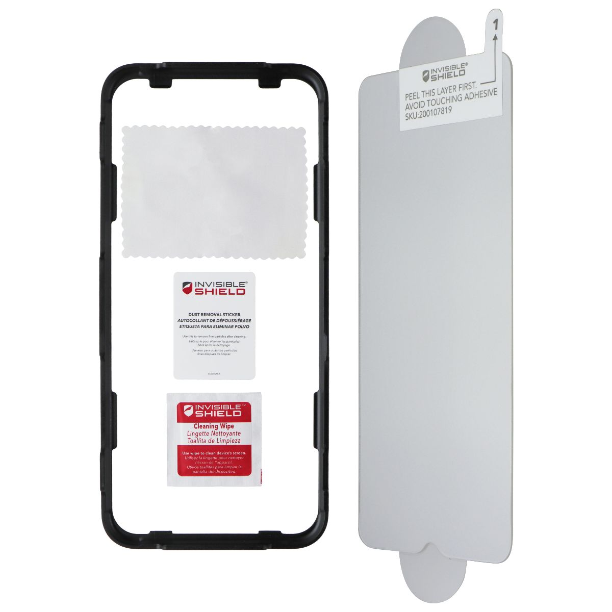 ZAGG InvisibleShield (Glass Elite+) Tempered Glass for Galaxy A02s - Clear Cell Phone - Screen Protectors Zagg - Simple Cell Bulk Wholesale Pricing - USA Seller