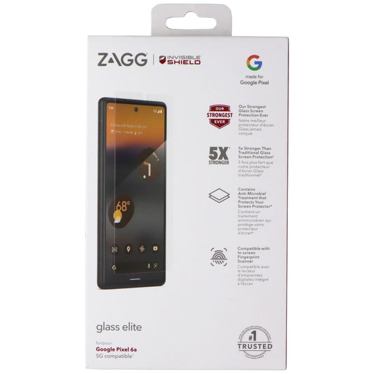 ZAGG InvisibleShield (Glass Elite) Screen Protector for Google Pixel 6a - Clear