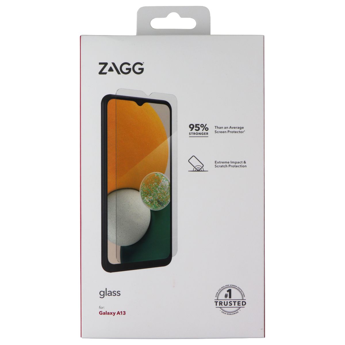 ZAGG Glass Series Screen Protector for Samsung Galaxy A13 Cell Phone - Screen Protectors Zagg - Simple Cell Bulk Wholesale Pricing - USA Seller
