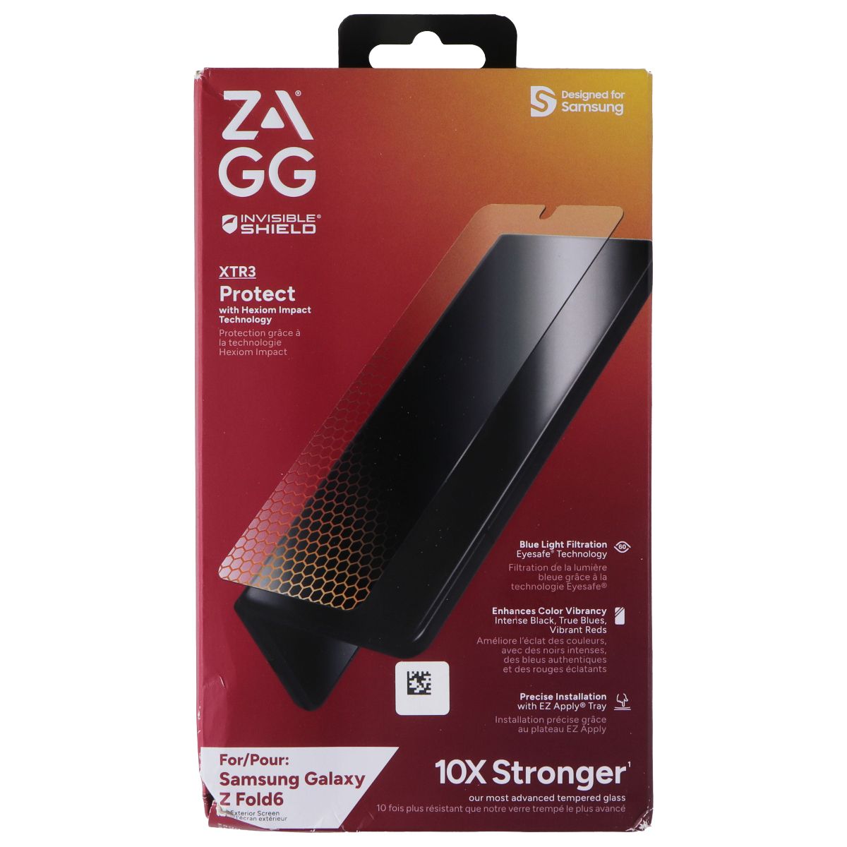 ZAGG Invisible Shield XTR3 Screen Protector for Samsung Galaxy Z Fold6