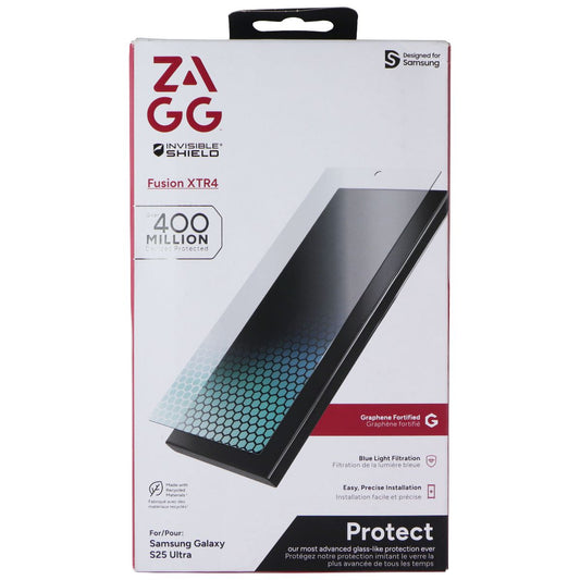 ZAGG InvisibleShield Fusion XTR4 Screen Protector for Samsung Galaxy S25 Ultra