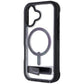 ZAGG Rainier Case for MagSafe with Kickstand for Apple iPhone 16 - Black