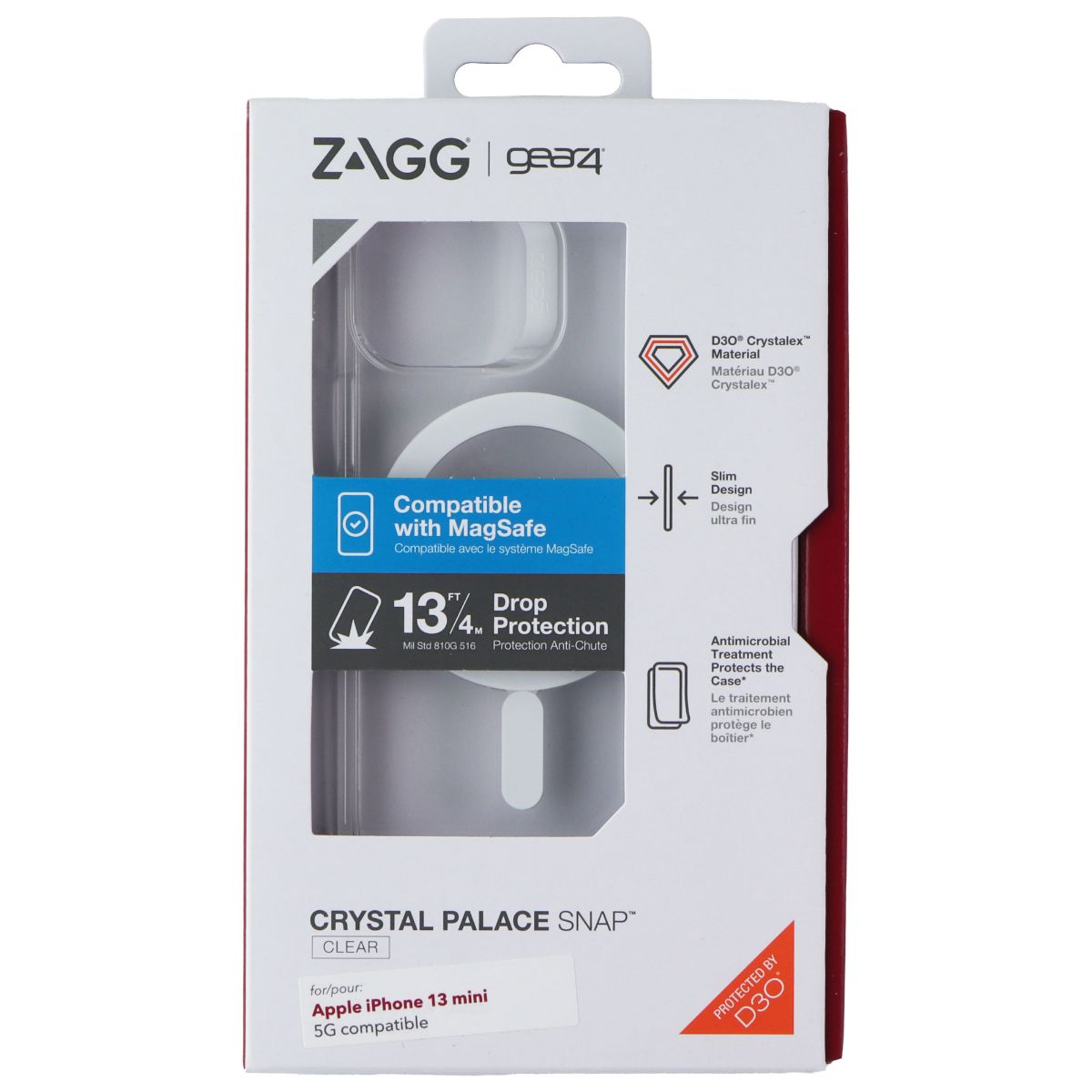 ZAGG Smart Bundle for iPhone 13 mini w/ Case, Glass, & Chargers (AUS Plug) Cell Phone - Cases, Covers & Skins Zagg - Simple Cell Bulk Wholesale Pricing - USA Seller