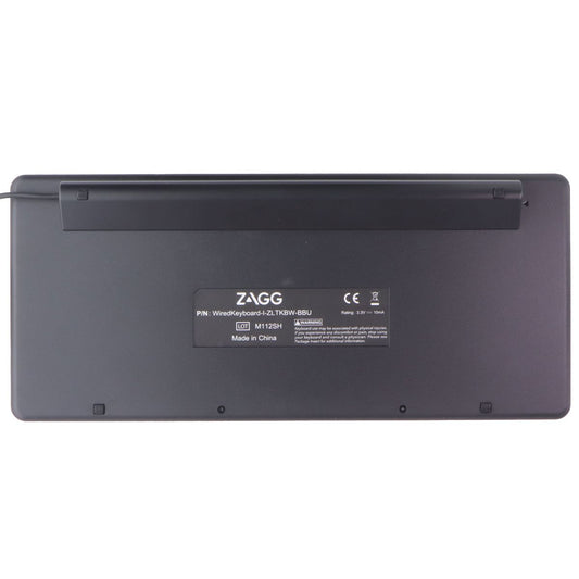 ZAGG Full-Size Wired MFi International Keyboard for iPad/iPod & iPhones - Black Keyboards/Mice - Keyboards & Keypads Zagg - Simple Cell Bulk Wholesale Pricing - USA Seller