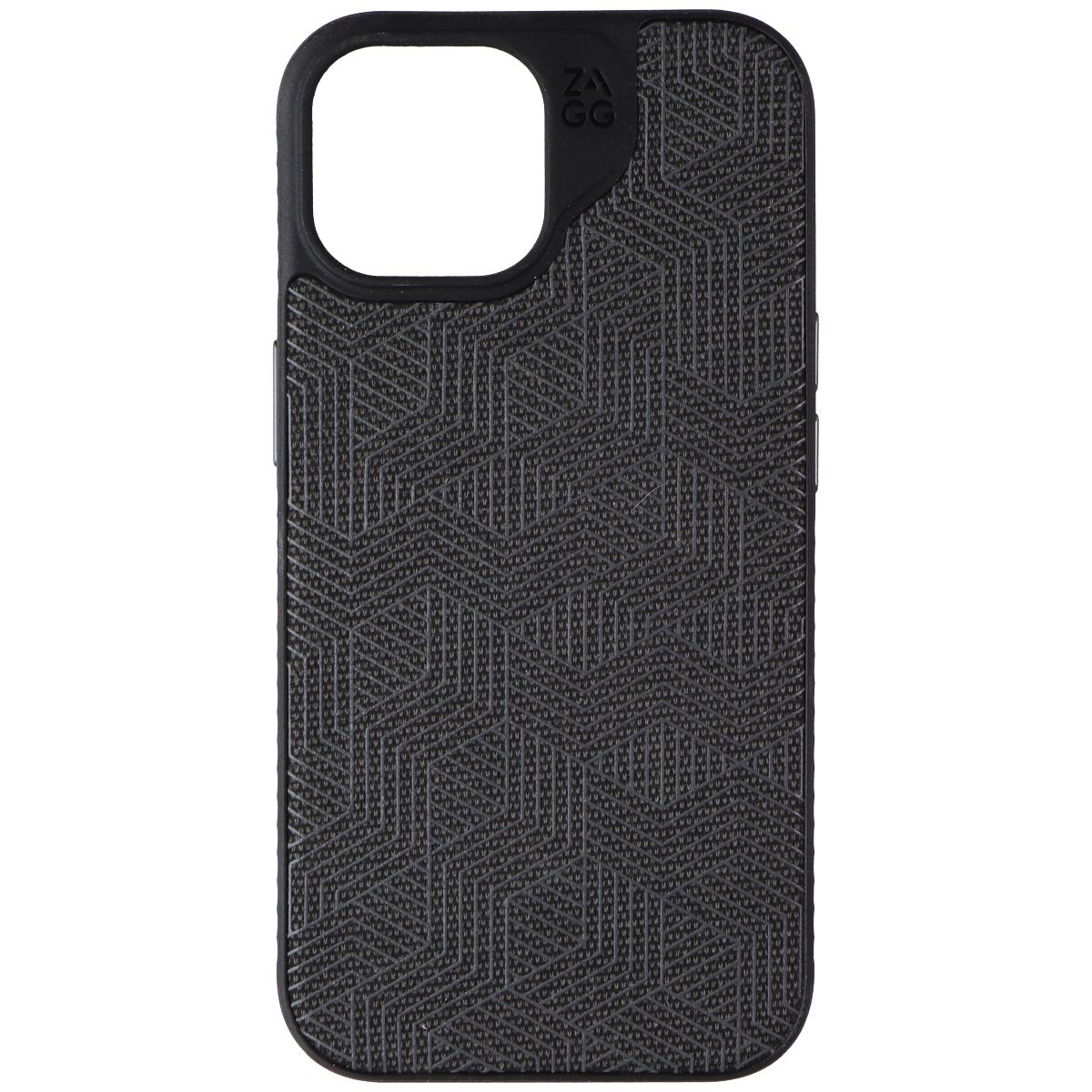 ZAGG London Snap Ultra Slim Case for Apple iPhone 15 - Black Geo Cell Phone - Cases, Covers & Skins Zagg    - Simple Cell Bulk Wholesale Pricing - USA Seller