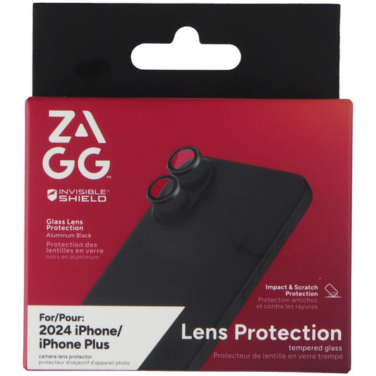 ZAGG Tempered Glass Camera Lens Protection for iPhone 16 and iPhone 16 Plus