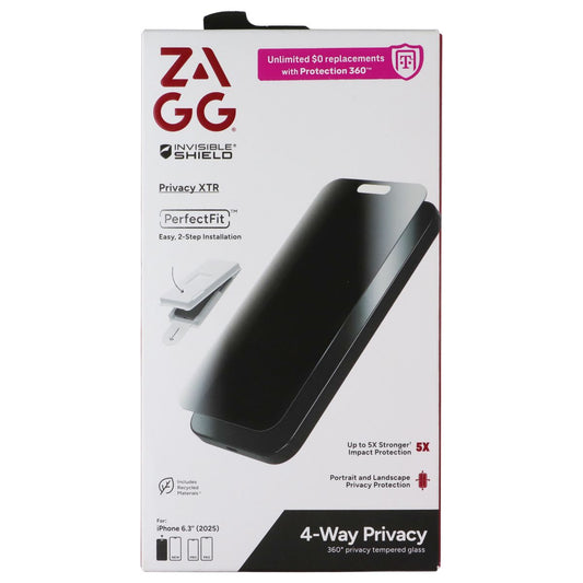ZAGG Invisible Shield Privacy XTR Glass Screen Protector for Apple iPhone 17