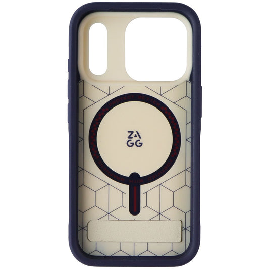 ZAGG Sedona Snap Case With Kickstand for Apple iPhone 17 Pro - Red Light & Blue