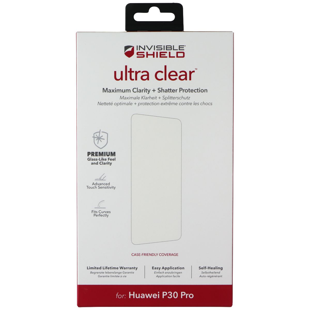 ZAGG InvisibleShield Ultra ClearSeries Case for Huawei P30 Pro - Clear Cell Phone - Screen Protectors Zagg - Simple Cell Bulk Wholesale Pricing - USA Seller