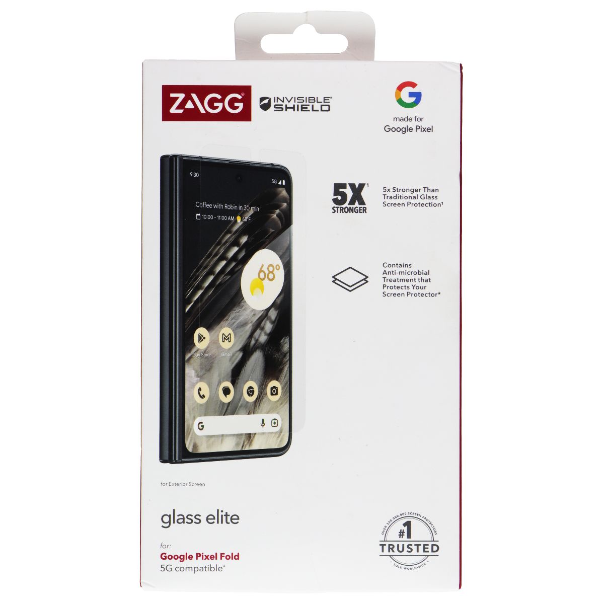 ZAGG InvisibleShield Glass Elite Screen Protector for Google Pixel Fold Cell Phone - Screen Protectors Zagg - Simple Cell Bulk Wholesale Pricing - USA Seller