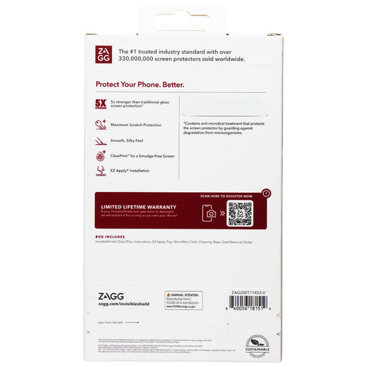 ZAGG InvisibleShield Glass Elite Screen Protector for Google Pixel Fold Cell Phone - Screen Protectors Zagg - Simple Cell Bulk Wholesale Pricing - USA Seller