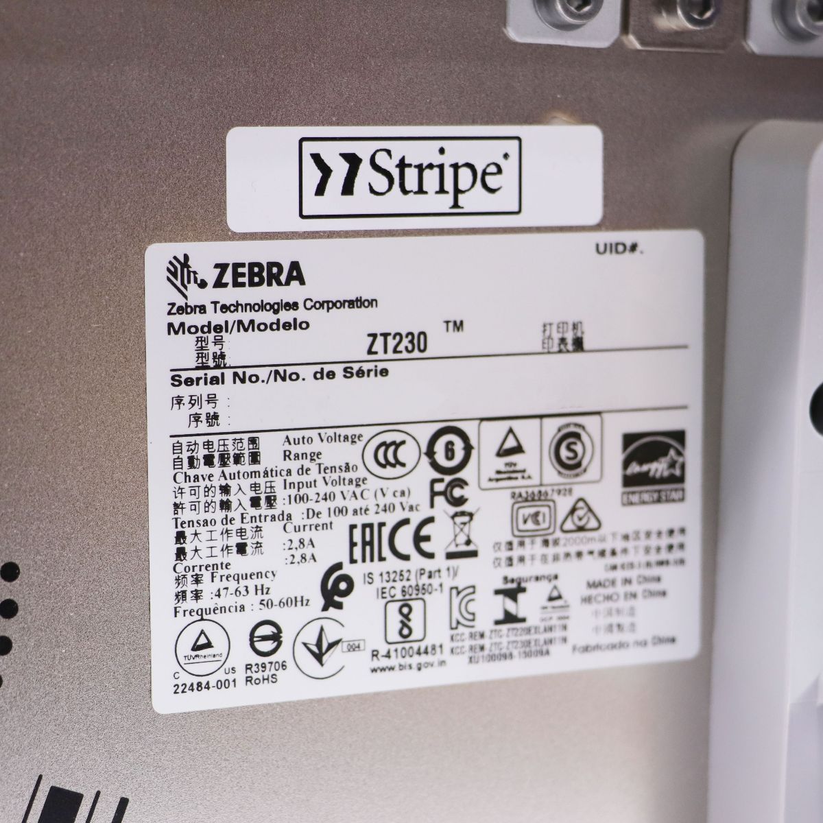 Zebra ZT23042 Direct Thermal Shipping Label Printer - 203 DPI - Ethernet