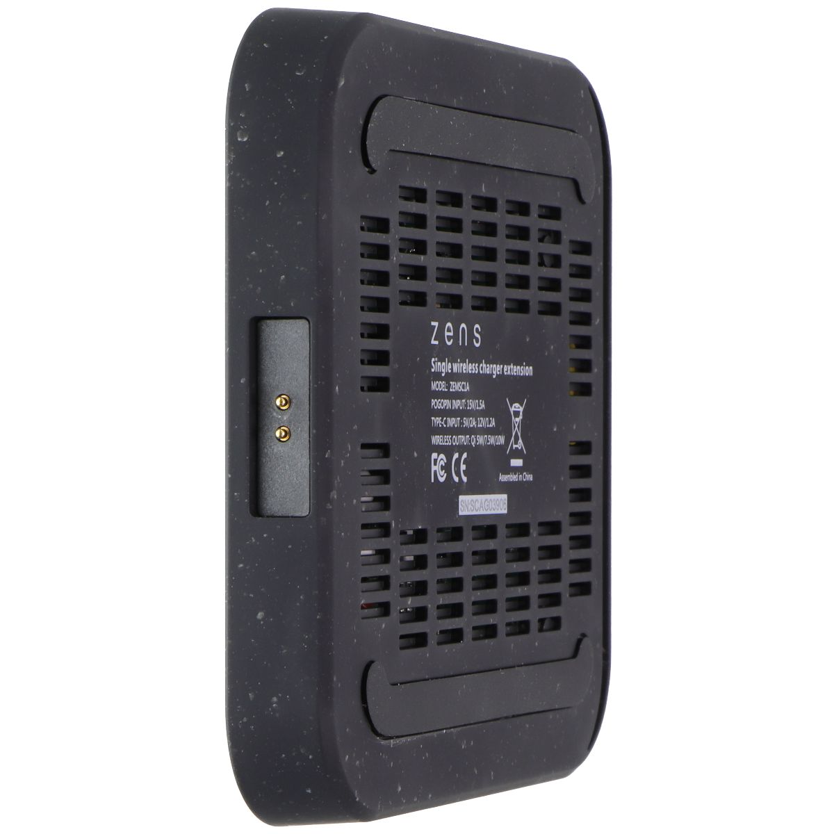 Zens Modular Series Single Wireless Charger Extension 10W - Black