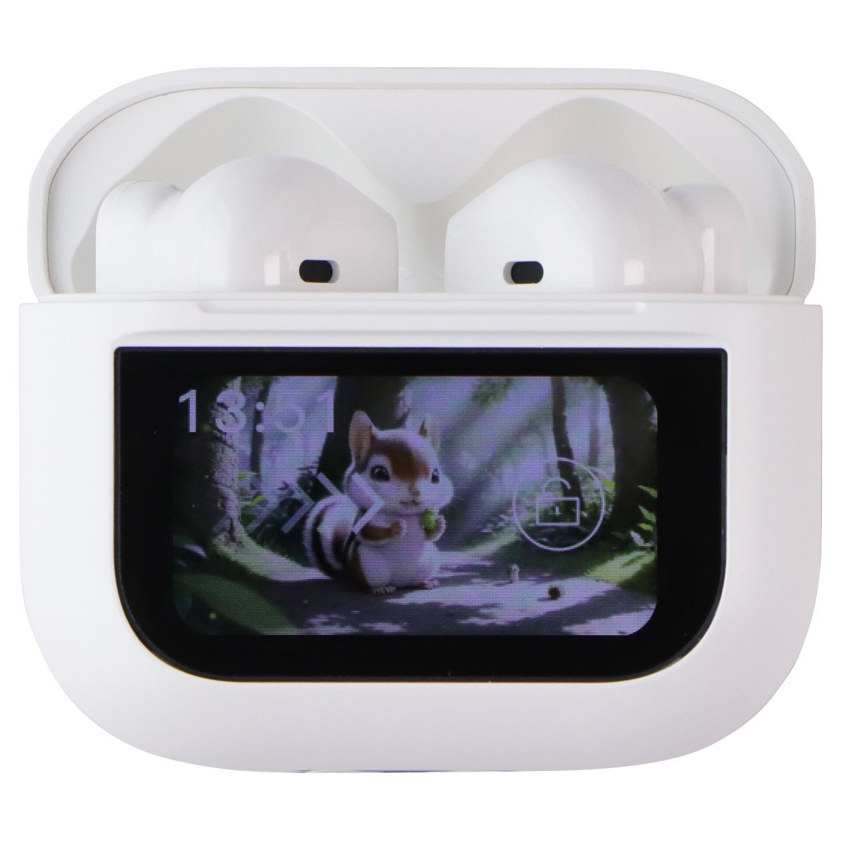 Zero Statik Wireless Earbuds (VIU-MEDIA-TW-WHT) - White Portable Audio - Headphones Zero Statik - Simple Cell Bulk Wholesale Pricing - USA Seller