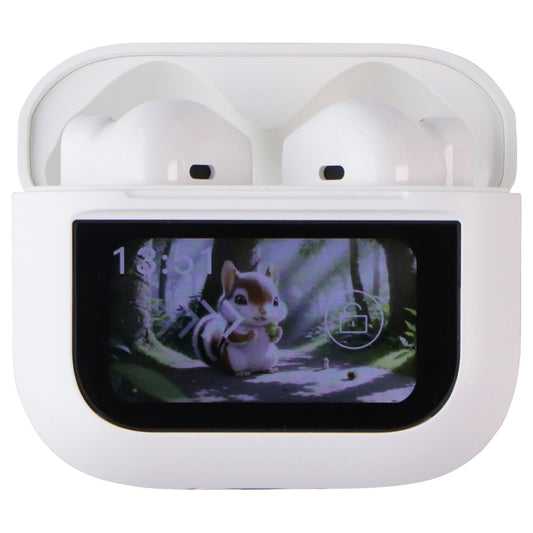 Zero Statik Wireless Earbuds (VIU-MEDIA-TW-WHT) - White Portable Audio - Headphones Zero Statik - Simple Cell Bulk Wholesale Pricing - USA Seller