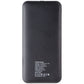 ZGear (10,000mAh) Slim Power Bank with Dual Charging Ports - Black Cell Phone - Chargers & Cradles ZGEAR - Simple Cell Bulk Wholesale Pricing - USA Seller