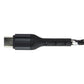 ZGEAR 10FT USB-C to USB-C Braided Cable - Black / Silver Cell Phone - Cables & Adapters ZGEAR - Simple Cell Bulk Wholesale Pricing - USA Seller