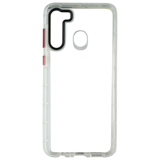 Zizo Surge Series Case with Customizable Buttons for Samsung Galaxy A21 - Clear Cell Phone - Cases, Covers & Skins Zizo - Simple Cell Bulk Wholesale Pricing - USA Seller