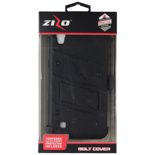 ZIZO Bolt Cover Kickstand Case + Screen + Holster for LG X Power - Black Cell Phone - Cases, Covers & Skins Zizo - Simple Cell Bulk Wholesale Pricing - USA Seller