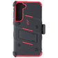 ZIZO Bolt Series Case / Screen / Holster for Samsung Galaxy S23 Plus - Black/Red Cell Phone - Cases, Covers & Skins Zizo - Simple Cell Bulk Wholesale Pricing - USA Seller