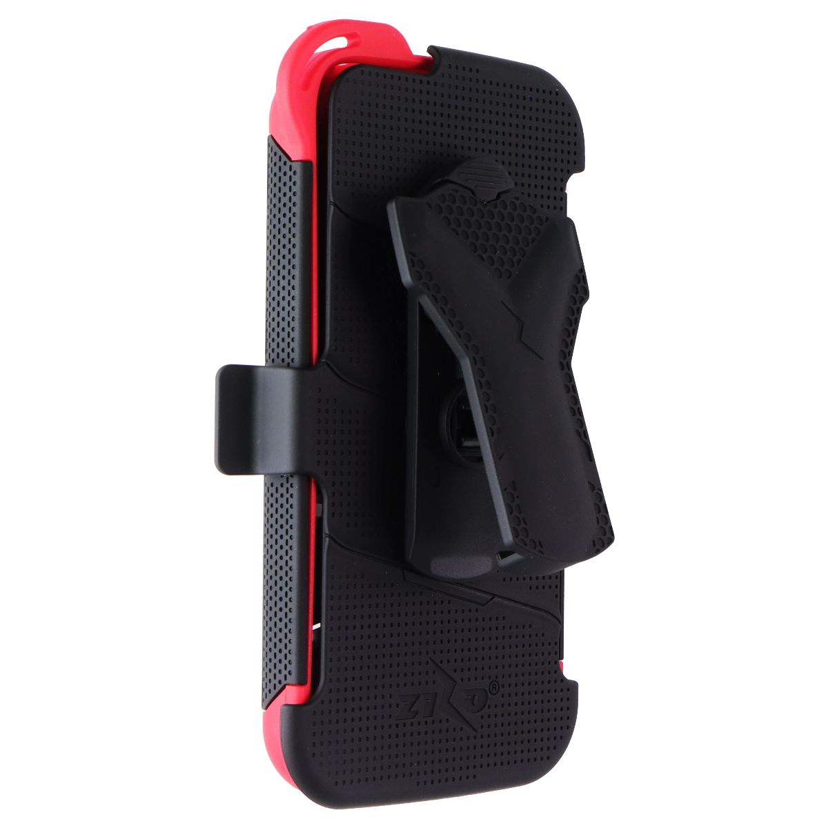 ZIZO Bolt Series Case / Holster / Glass for Motorola Moto G4 Play - Black/Red Cell Phone - Cases, Covers & Skins Zizo - Simple Cell Bulk Wholesale Pricing - USA Seller