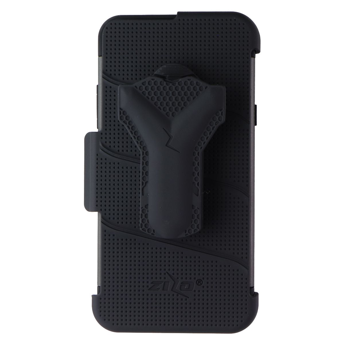 Zizo Bolt Series Case / Glass / Holster for LG Harmony 3 / K40 / Solo - Gray Cell Phone - Cases, Covers & Skins Zizo - Simple Cell Bulk Wholesale Pricing - USA Seller