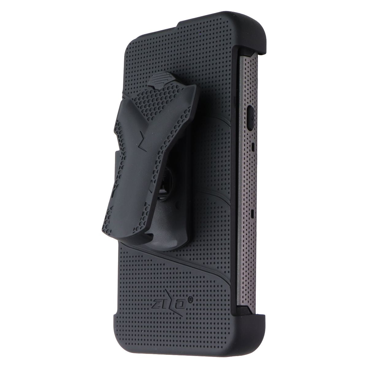Zizo Bolt Series Case / Glass / Holster for LG Harmony 3 / K40 / Solo - Gray Cell Phone - Cases, Covers & Skins Zizo - Simple Cell Bulk Wholesale Pricing - USA Seller