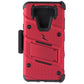 Zizo Bolt Series Case / Glass / Holster for LG Fortune 3/LG Aristo 5 - Red/Black Cell Phone - Cases, Covers & Skins Zizo - Simple Cell Bulk Wholesale Pricing - USA Seller