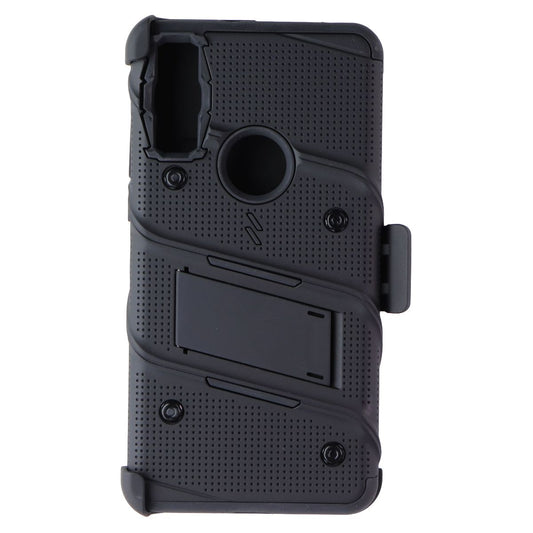 Zizo Bolt Series Case and Holster for Motorola Moto E (2020) - Black Cell Phone - Cases, Covers & Skins Zizo - Simple Cell Bulk Wholesale Pricing - USA Seller