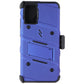 Zizo BOLT Series Case and Holster for Samsung Galaxy A02s - Blue/Black