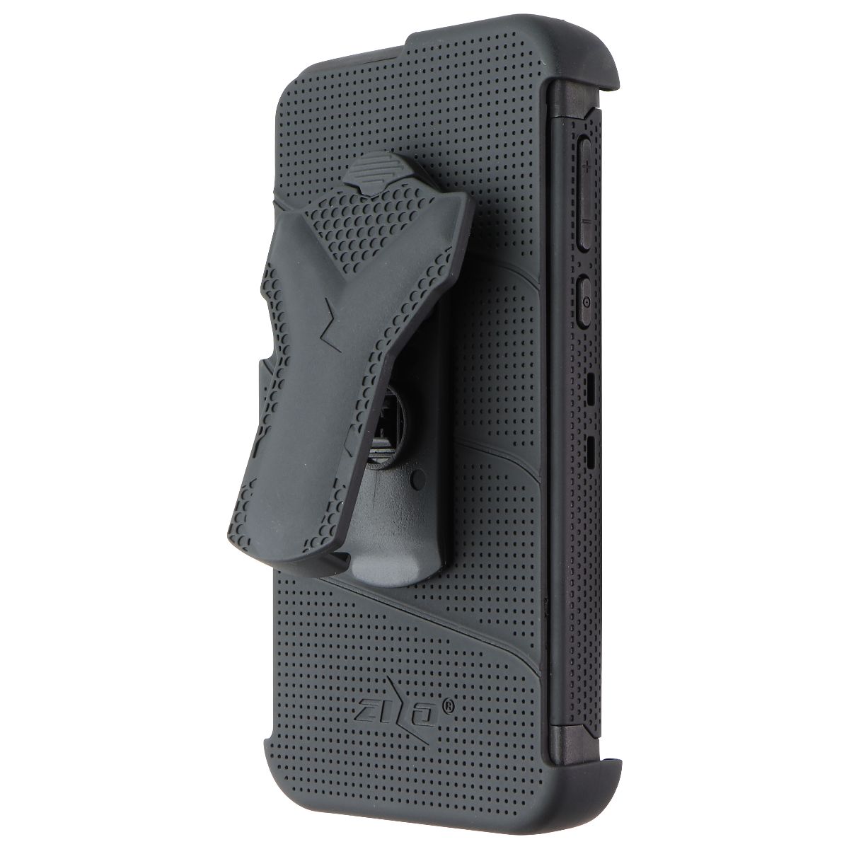 Zizo Bolt Series Case & Holster with Tempered Glass for Moto G7 Play - Black Cell Phone - Cases, Covers & Skins Zizo - Simple Cell Bulk Wholesale Pricing - USA Seller