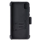 Zizo Bolt Series (Case/Holster/Tempered Glass) for Motorola Moto E6 - All Black Cell Phone - Cases, Covers & Skins Zizo - Simple Cell Bulk Wholesale Pricing - USA Seller