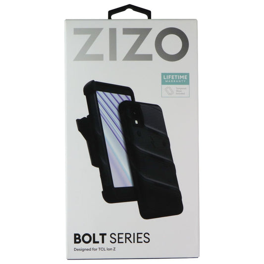 ZIZO Bolt Series Case / Screen / Holster for TCL Ion Z - Black Cell Phone - Cases, Covers & Skins Zizo - Simple Cell Bulk Wholesale Pricing - USA Seller