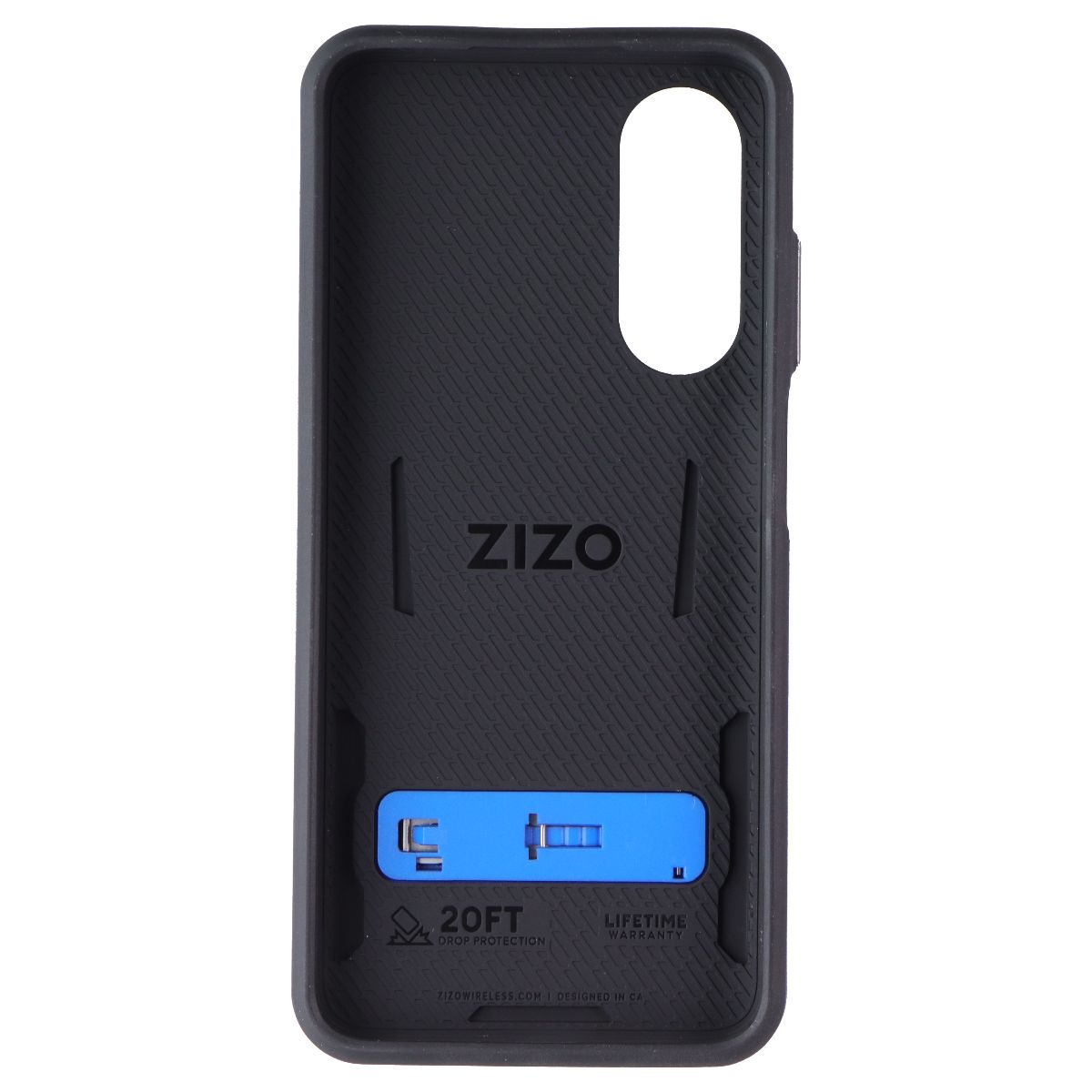 ZIZO Transform Series Case with Kickstand for Cricket Icon 6 - Blue / Black Cell Phone - Cases, Covers & Skins Zizo - Simple Cell Bulk Wholesale Pricing - USA Seller