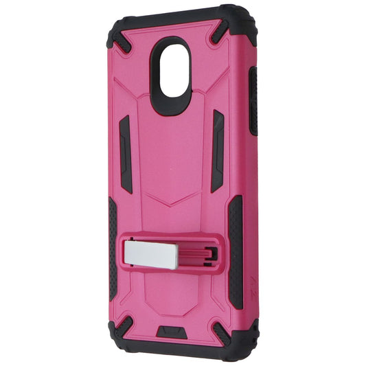 ZIZO Transform Series Kickstand Case for Samsung Galaxy Amp Prime 3 - Pink/Black Cell Phone - Cases, Covers & Skins Zizo - Simple Cell Bulk Wholesale Pricing - USA Seller