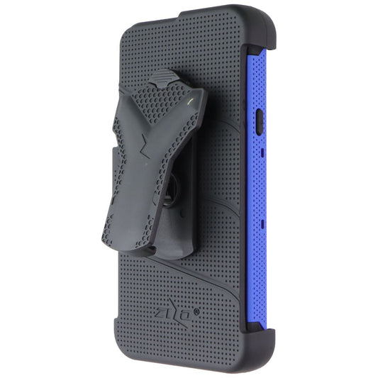 Zizo Bolt Series Case / Glass / Holster for LG Harmony 3 / K40 / Solo - Blue Cell Phone - Cases, Covers & Skins Zizo - Simple Cell Bulk Wholesale Pricing - USA Seller