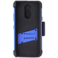 Zizo Bolt Series Case / Glass / Holster for LG Harmony 3 / K40 / Solo - Blue Cell Phone - Cases, Covers & Skins Zizo - Simple Cell Bulk Wholesale Pricing - USA Seller