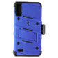 Zizo Bolt Series Case and Holster for LG Fortune 4 / LG K22 - Blue Cell Phone - Cases, Covers & Skins Zizo - Simple Cell Bulk Wholesale Pricing - USA Seller