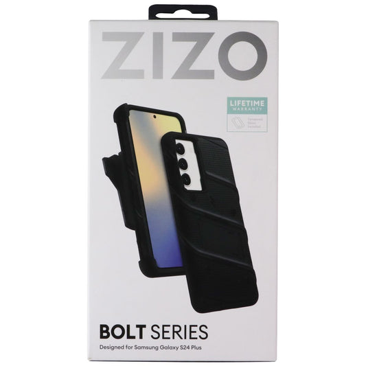 ZIZO BOLT Series Case/Holster/Glass for Samsung Galaxy S24+ (Plus) - Black Cell Phone - Cases, Covers & Skins Zizo - Simple Cell Bulk Wholesale Pricing - USA Seller