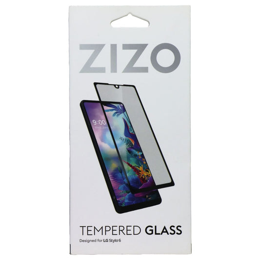 ZIZO Tempered Glass Screen Protector for LG Stylo 6 - Clear / Black Trim Cell Phone - Screen Protectors Zizo - Simple Cell Bulk Wholesale Pricing - USA Seller