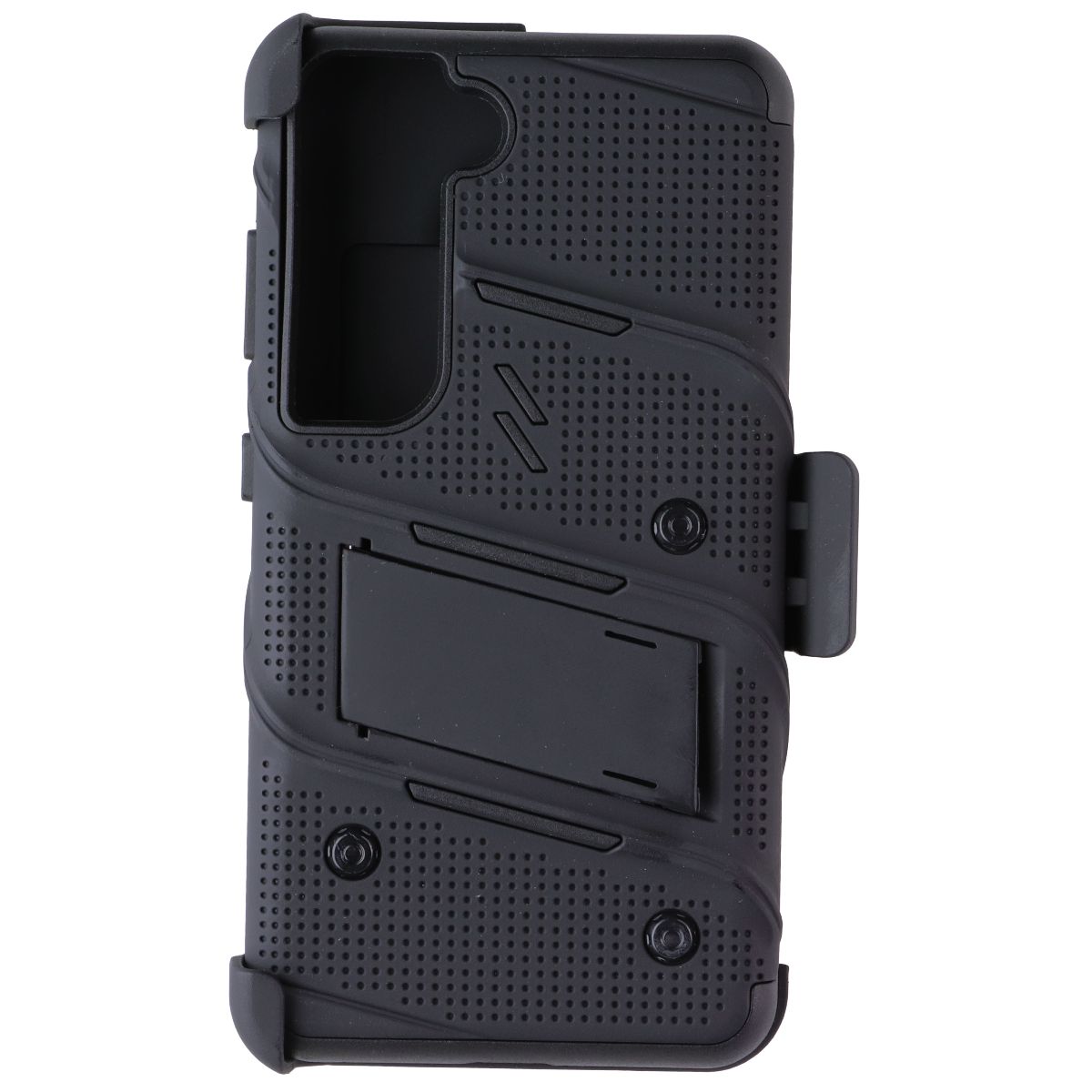 ZIZO Bolt Bundle with Case/Holster/Glass for Samsung Galaxy S23 - Black Cell Phone - Cases, Covers & Skins Zizo - Simple Cell Bulk Wholesale Pricing - USA Seller