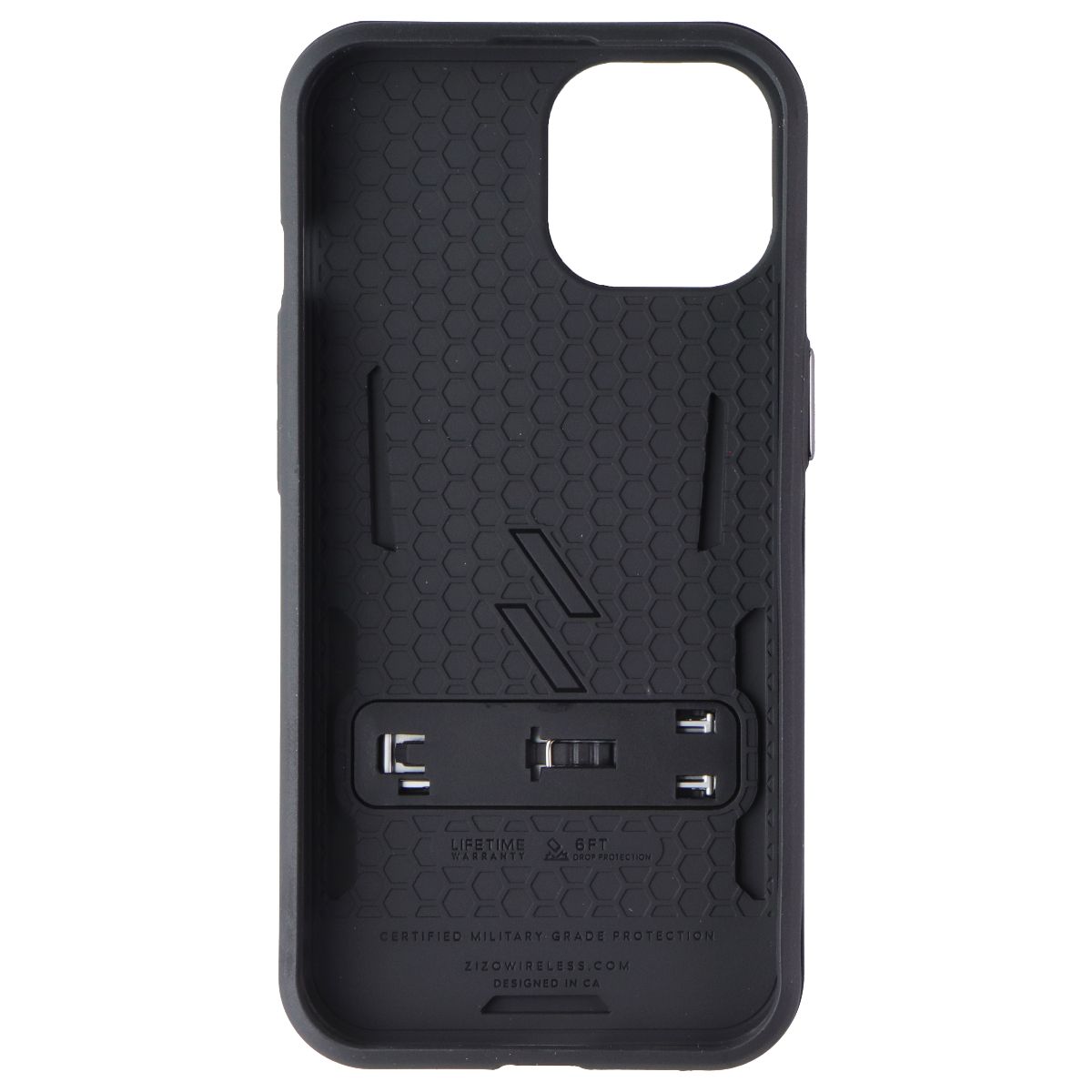 Zizo Transform Series Kickstand Case for Apple iPhone 15 Smartphones - Black Cell Phone - Cases, Covers & Skins Zizo - Simple Cell Bulk Wholesale Pricing - USA Seller