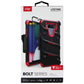 Zizo Bolt Series Case / Glass / Holster for LG Fortune 3 / Aristo 5 - Black/Red Cell Phone - Cases, Covers & Skins Zizo - Simple Cell Bulk Wholesale Pricing - USA Seller