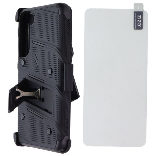 ZIZO Bolt Bundle with Case/Holster/Glass for Samsung Galaxy S23 Plus - Black