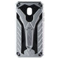 Zizo Static Series Case for Samsung Galaxy Prime 3 / J3 2018 - Silver / Black Cell Phone - Cases, Covers & Skins Zizo - Simple Cell Bulk Wholesale Pricing - USA Seller