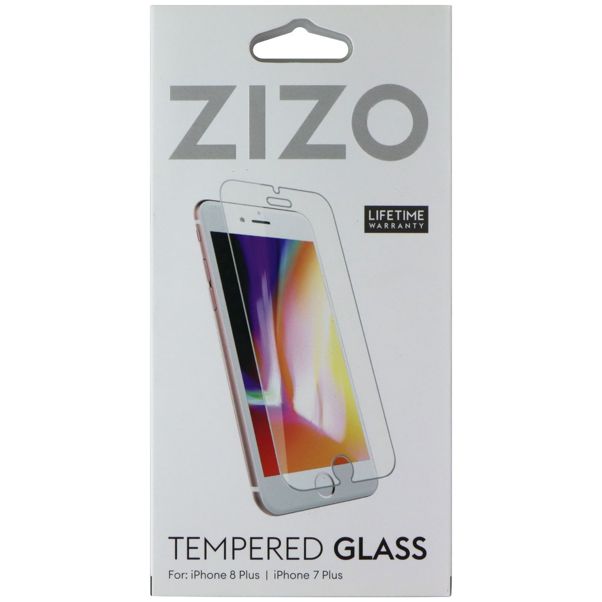 Zizo High Impact Tempered Glass for Apple iPhone 8 Plus/7 Plus/6s Plus Cell Phone - Screen Protectors Zizo - Simple Cell Bulk Wholesale Pricing - USA Seller