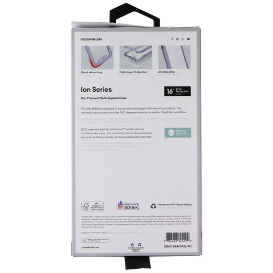 ZIZO Ion Series Case and Screen Protector for Samsung Galaxy A16 5G - Purple